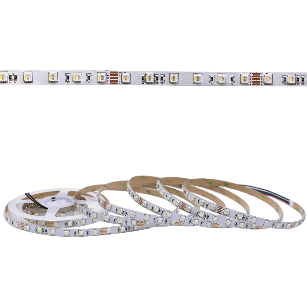 5m Color Changing RGBW LED Strip - 12V/24V - 2700K/3000K/4000K/6000K White 5m Color Changing RGBW LED Strip - 12V/24V - 2700K/3000K/4000K/6000K White